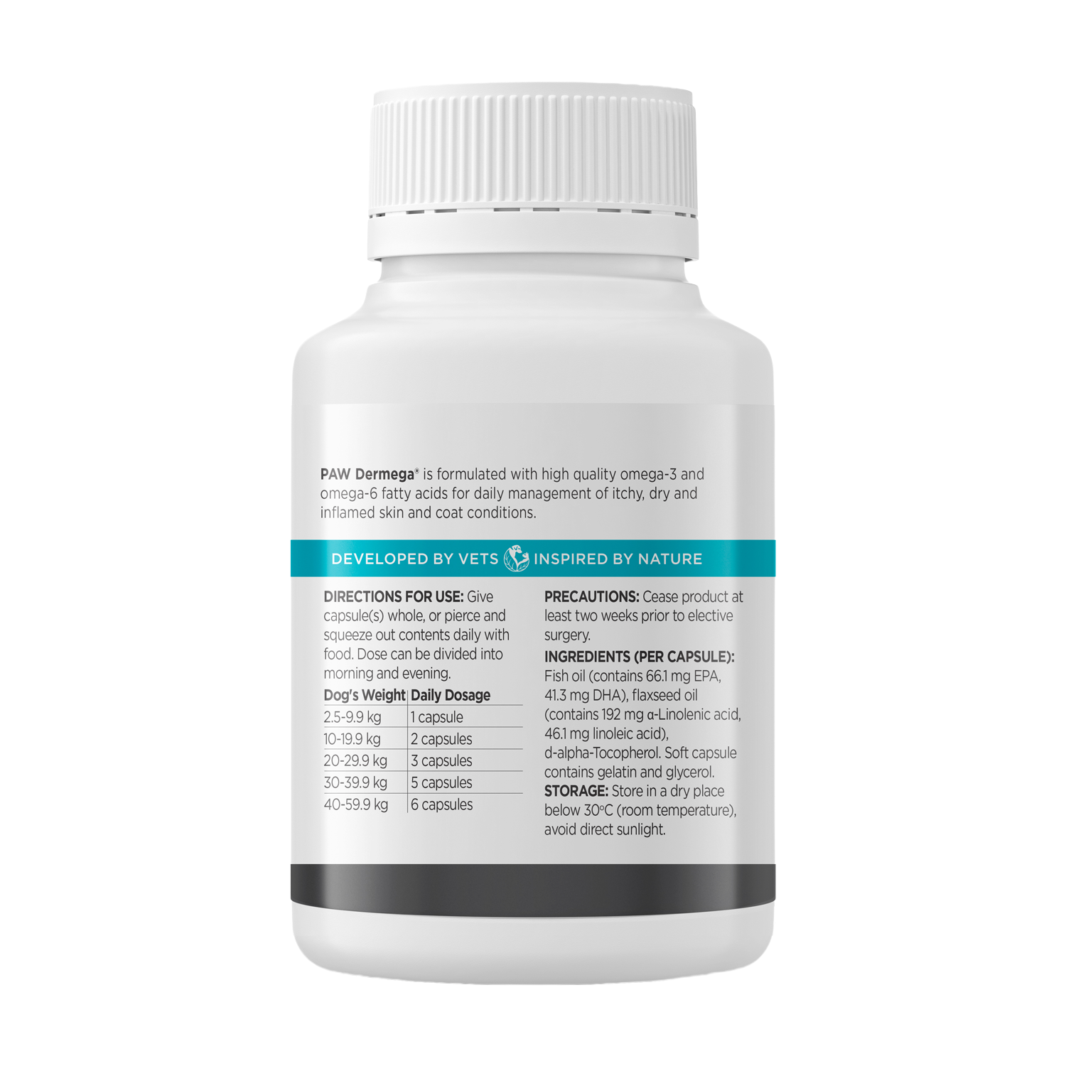 PAW Dermega® Omega Oil | Pure Animal Wellbeing (PAW)