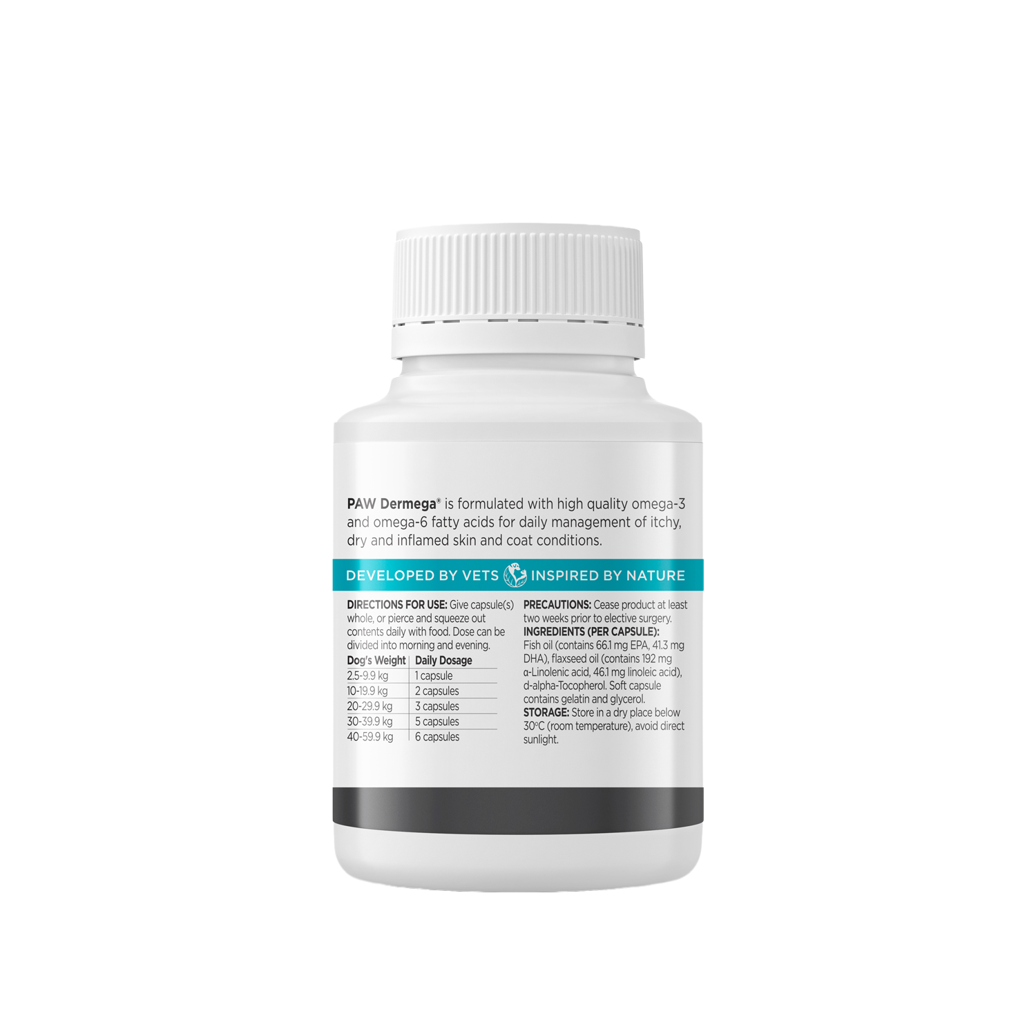 PAW Dermega® Omega Oil | Pure Animal Wellbeing (PAW)