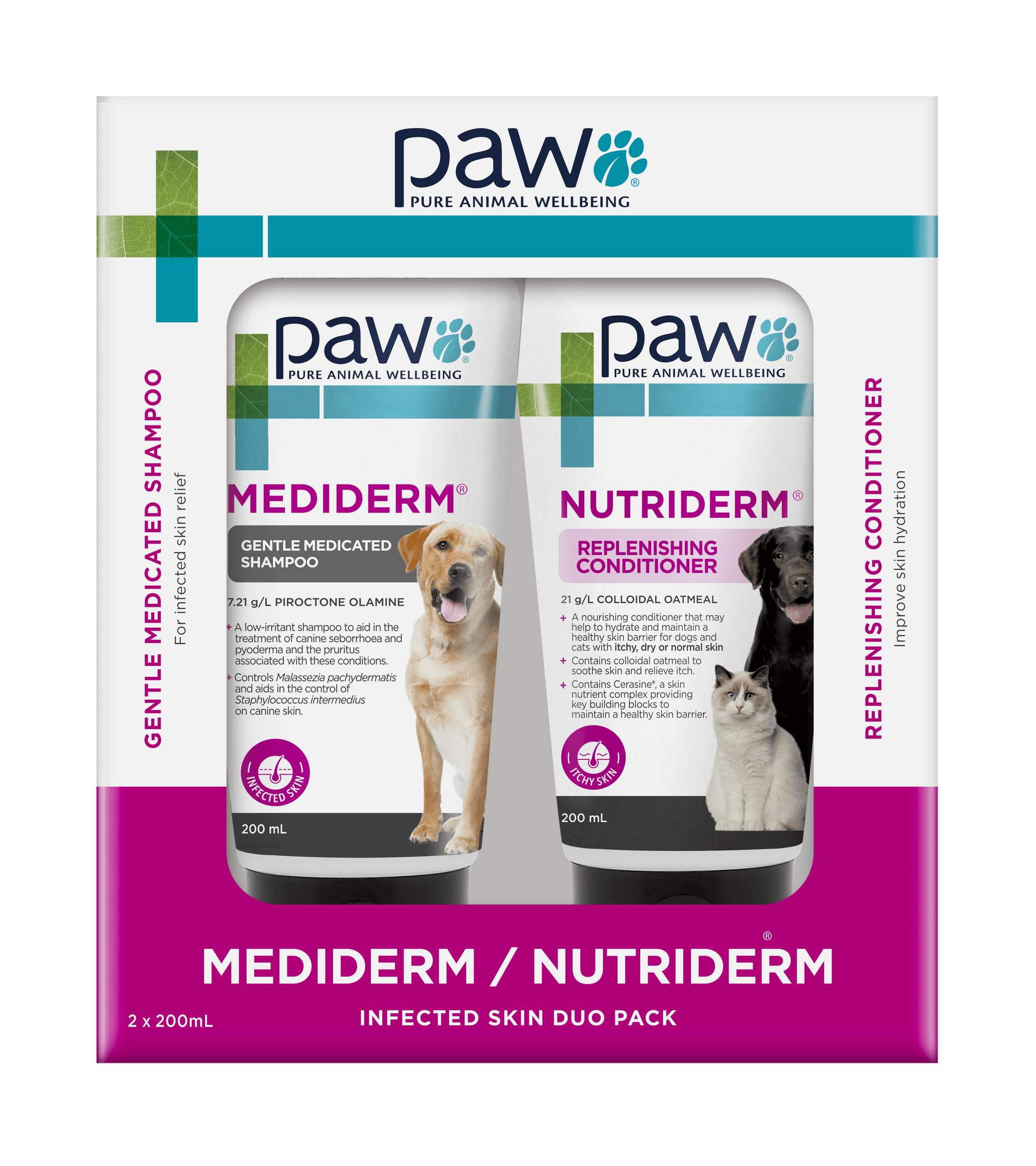 PAW Medi-NutriDerm Duo Pack