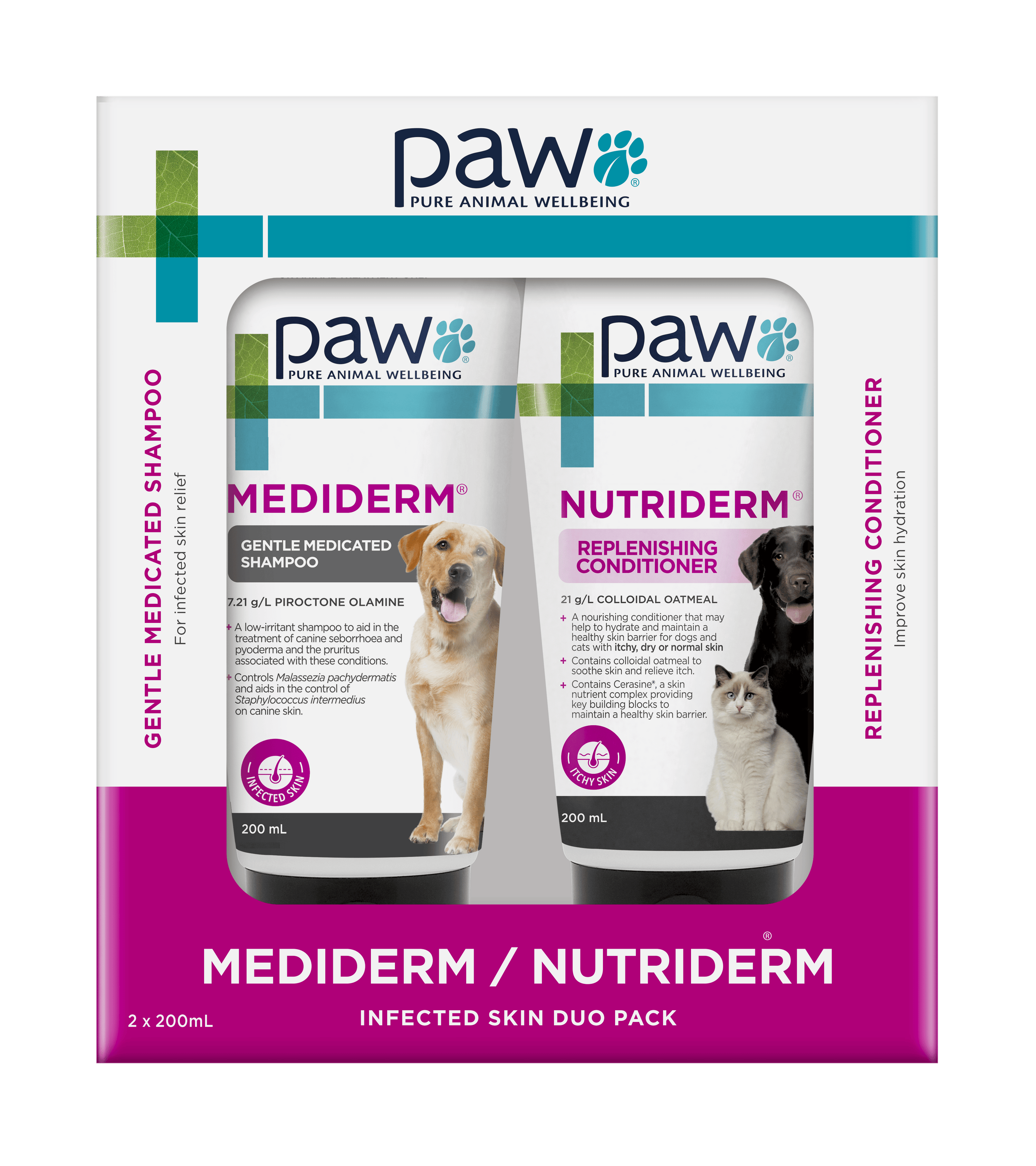 PAW Medi-NutriDerm Duo Pack