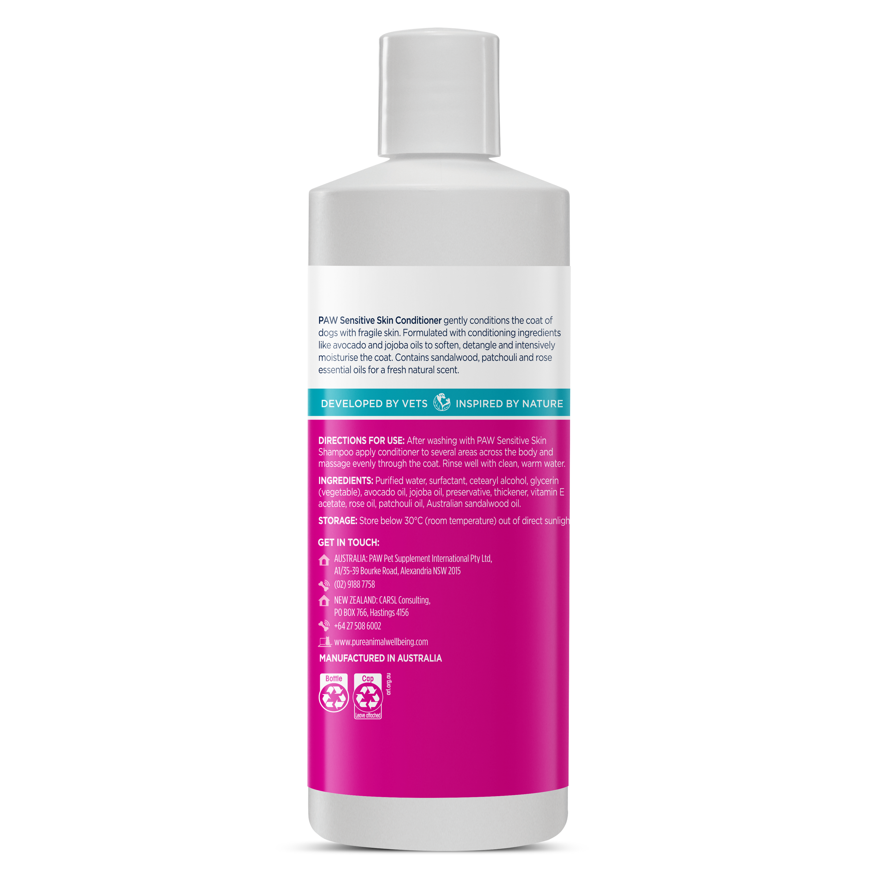 PAW Sensitive Skin Conditioner | Pure Animal Wellbeing (PAW)