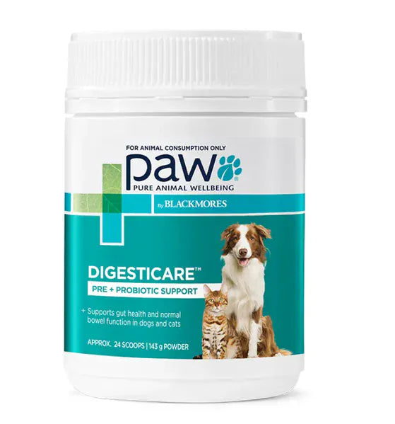 Test Product: PAW DigestiCare™ Pre & Probiotic Powder for Dogs & Cats