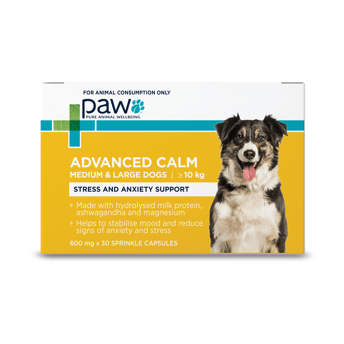 PAW Advanced Calm For Medium & Large Dogs | Pure Animal Wellbeing (PAW)