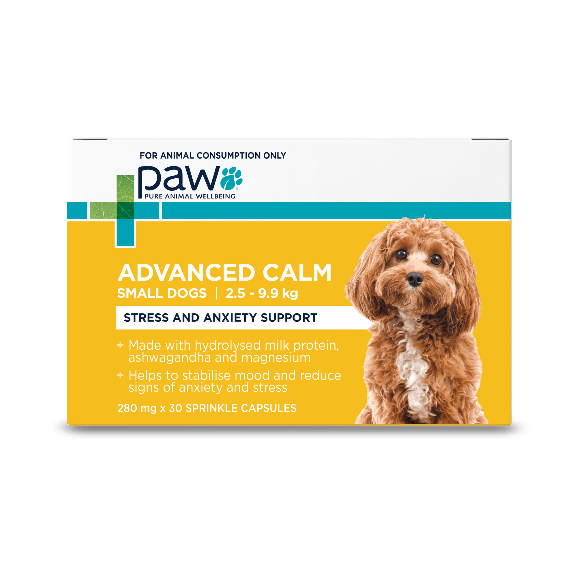 PAW Capsules 30 Capsules PAW Advanced Calm For Small Dogs
