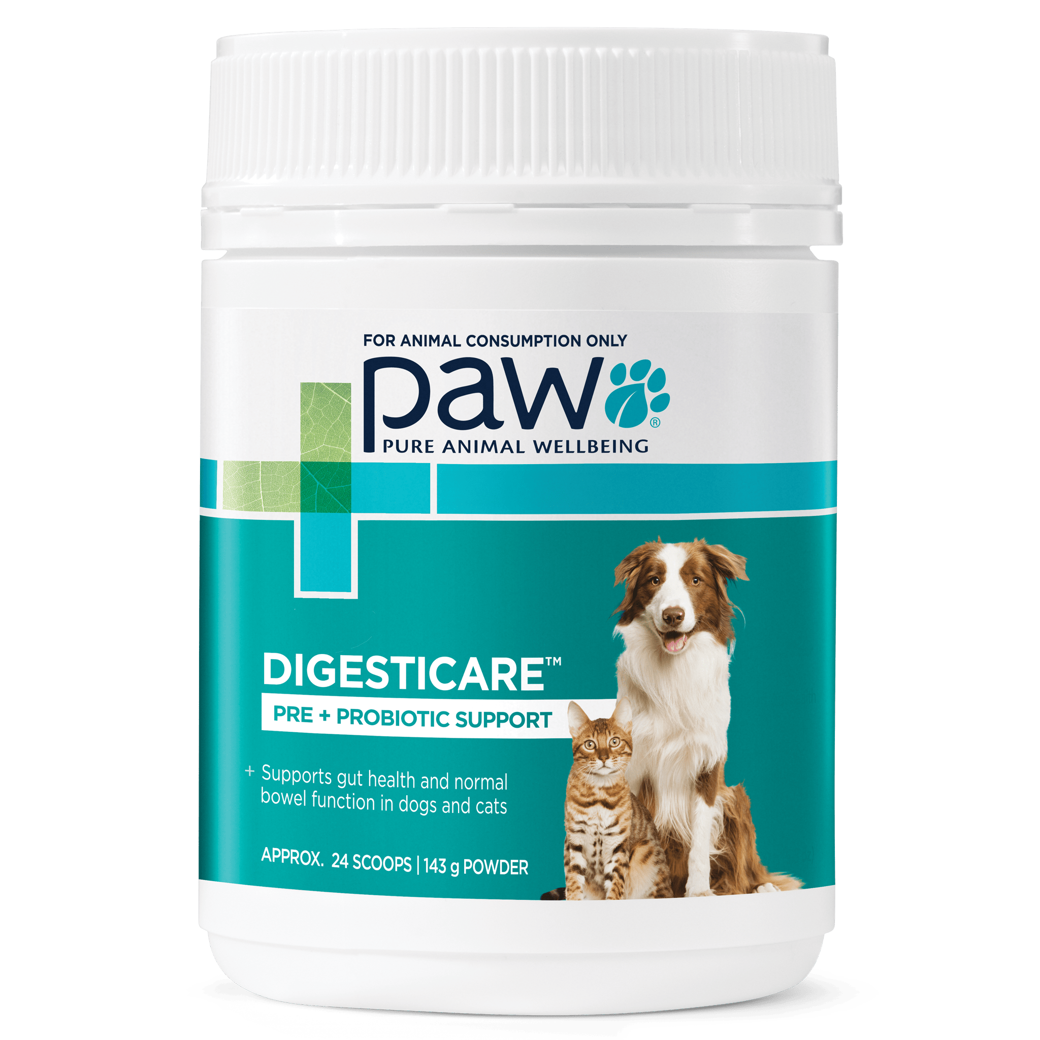 PAW Powder 143 g PAW DigestiCare® Pre + Probiotic Powder