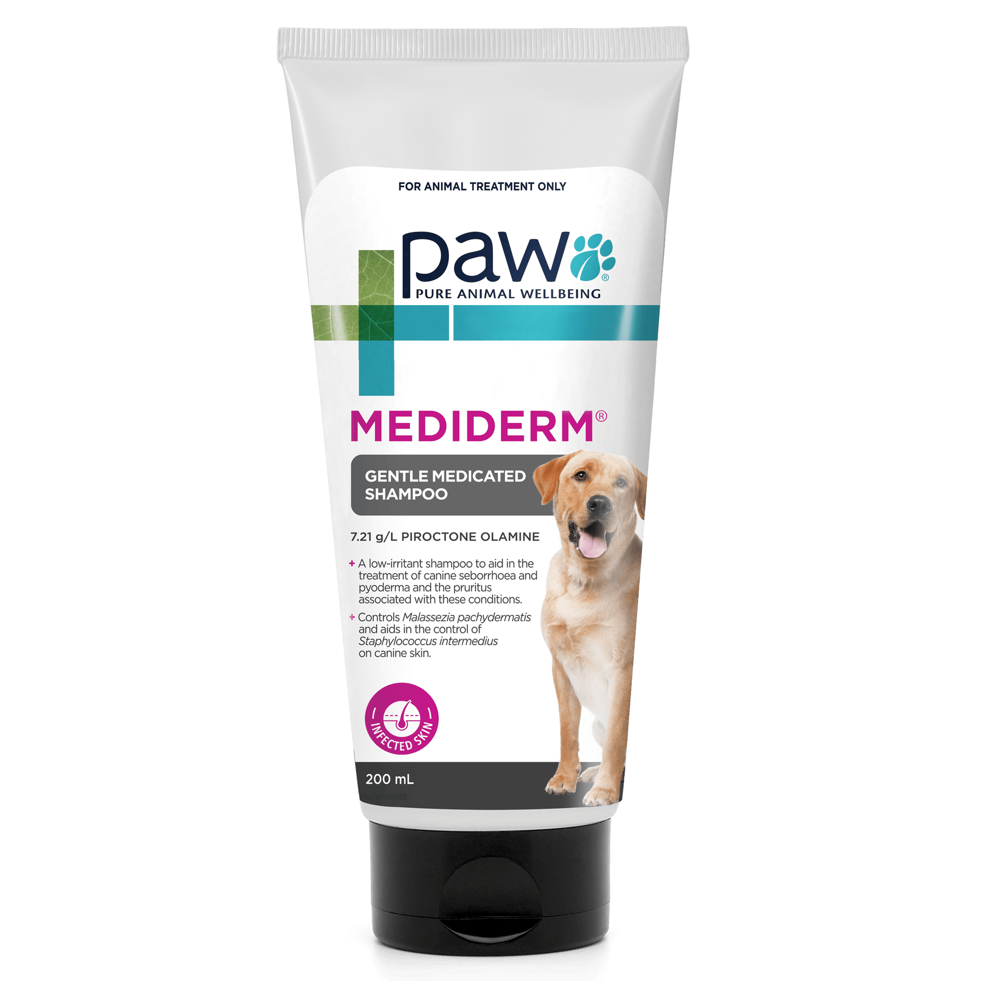 PAW Shampoo 200 mL PAW MediDerm® Gentle Medicated Shampoo